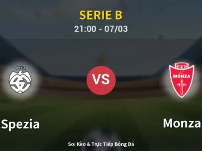 🔴 Trực Tiếp: Spezia 2-2 Monza – Link Xem Serie B (Full HD)