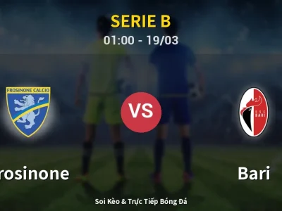 Kết Quả: Frosinone 2-1 Bari – Highlight & Bàn Thắng | Serie B