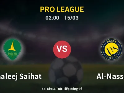 Kết Quả: Al Khaleej Saihat 0-5 Al-Nassr – Highlight & Bàn Thắng | Pro League
