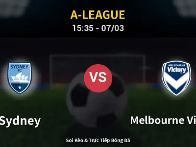 Kết Quả: Sydney 2-2 Melbourne Victory – Highlight & Bàn Thắng | A-League