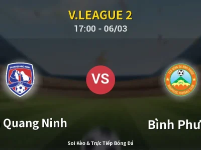 Kết Quả: Than Quang Ninh 1-1 Bình Phước – Highlight & Bàn Thắng | V.League 2