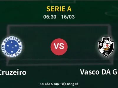 Kết Quả: Cruzeiro 3-3 Vasco DA Gama – Highlight & Bàn Thắng | Serie A