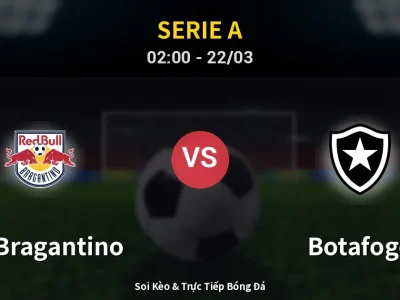 Kết Quả: RB Bragantino 1-2 Botafogo – Highlight & Bàn Thắng | Serie A