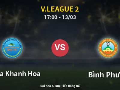 Kết Quả: Sanna Khanh Hoa 0-2 Bình Phước – Highlight & Bàn Thắng | V.League 2