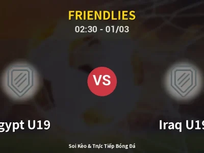 Kết Quả: Egypt U19 1-0 Iraq U19 – Highlight & Bàn Thắng | Friendlies