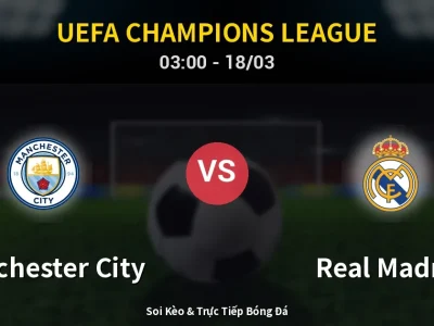 Kết Quả: Manchester City 1-2 Real Madrid – Highlight & Bàn Thắng | UEFA Champions League