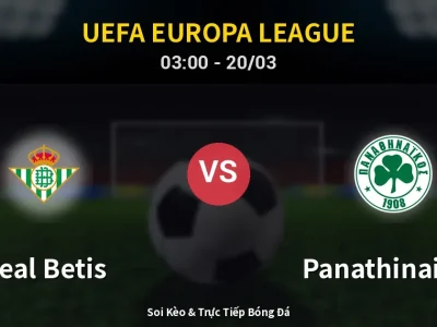 Kết Quả: Real Betis 4-0 Panathinaikos – Highlight & Bàn Thắng | UEFA Europa League
