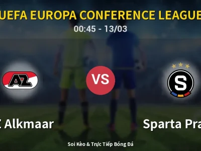 Kết Quả: AZ Alkmaar 2-1 Sparta Praha – Highlight & Bàn Thắng | UEFA Europa Conference League