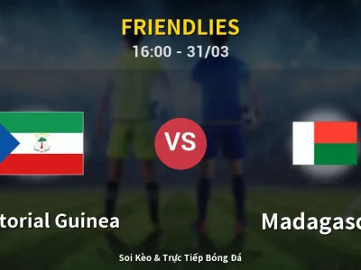 Kết Quả: Equatorial Guinea 1-1 Madagascar – Highlight & Bàn Thắng | Friendlies