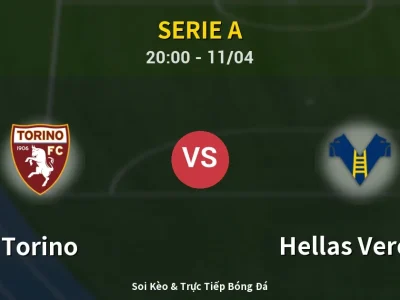 Soi Kèo Torino vs Hellas Verona – 20:00 11/04 | Nhận Định, Dự Đoán Tỷ Số