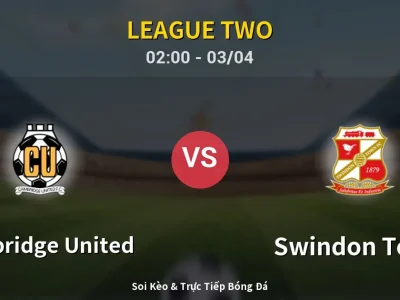 Kết Quả: Cambridge United 1-1 Swindon Town – Highlight & Bàn Thắng | League Two