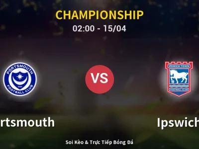 Kết Quả: Portsmouth 2-0 Ipswich – Highlight & Bàn Thắng | Championship