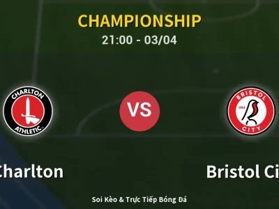 🔴 Trực Tiếp: Charlton 1-2 Bristol City – Link Xem Championship (Full HD)