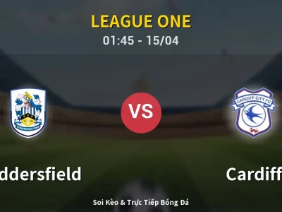 Kết Quả: Huddersfield 1-1 Cardiff – Highlight & Bàn Thắng | League One