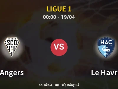 Kết Quả: Angers 1-1 Le Havre – Highlight & Bàn Thắng | Ligue 1