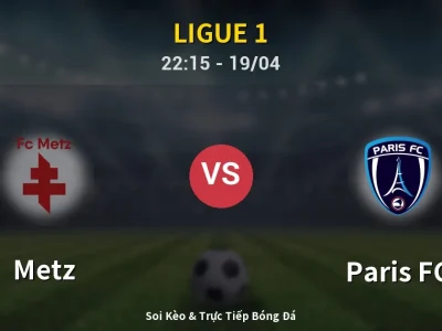 Soi Kèo Metz vs Paris FC – 22:15 19/04 | Nhận Định, Dự Đoán Tỷ Số