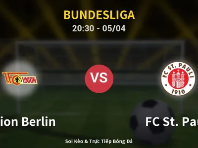 Soi Kèo Union Berlin vs FC St. Pauli – 20:30 05/04 | Nhận Định, Dự Đoán Tỷ Số