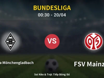 Kết Quả: Borussia Mönchengladbach 1-1 FSV Mainz 05 – Highlight & Bàn Thắng | Bundesliga