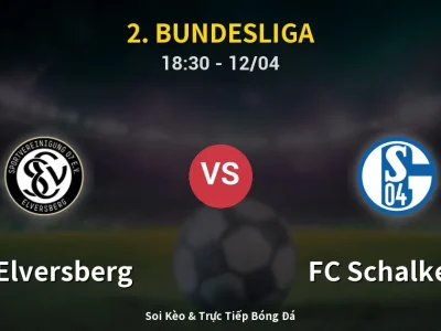 🔴 Trực Tiếp: SV Elversberg 1-1 FC Schalke 04 – Link Xem 2. Bundesliga (Full HD)