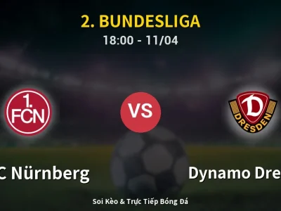 Soi Kèo 1. FC Nürnberg vs Dynamo Dresden – 18:00 11/04 | Nhận Định, Dự Đoán Tỷ Số