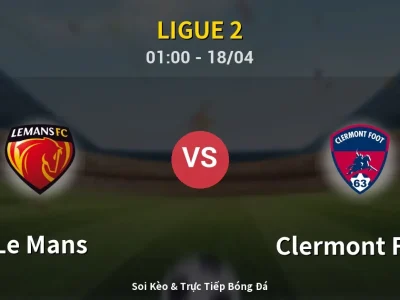 Kết Quả: Le Mans 1-0 Clermont Foot – Highlight & Bàn Thắng | Ligue 2