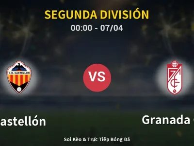 Kết Quả: Castellón 3-2 Granada CF – Highlight & Bàn Thắng | Segunda División