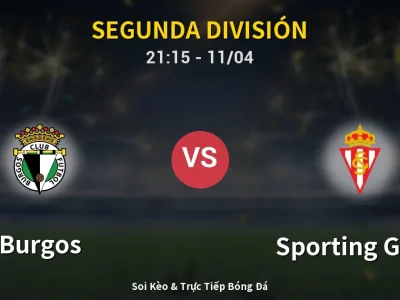 Soi Kèo Burgos vs Sporting Gijon – 21:15 11/04 | Nhận Định, Dự Đoán Tỷ Số