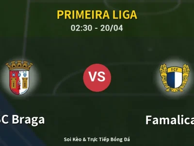 Kết Quả: SC Braga 2-2 Famalicao – Highlight & Bàn Thắng | Primeira Liga