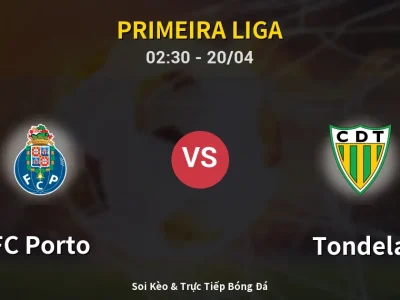 Kết Quả: FC Porto 2-0 Tondela – Highlight & Bàn Thắng | Primeira Liga