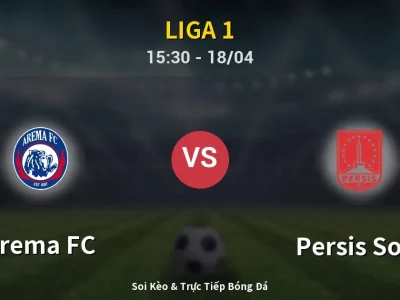 Kết Quả: Arema FC 2-0 Persis Solo – Highlight & Bàn Thắng | Liga 1