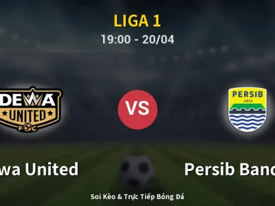 Kết Quả: Dewa United 2-2 Persib Bandung – Highlight & Bàn Thắng | Liga 1