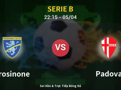 Soi Kèo Frosinone vs Padova – 22:15 05/04 | Nhận Định, Dự Đoán Tỷ Số