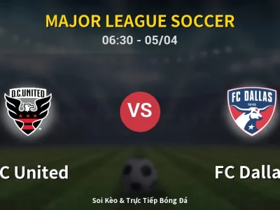Kết Quả: DC United 0-4 FC Dallas – Highlight & Bàn Thắng | Major League Soccer