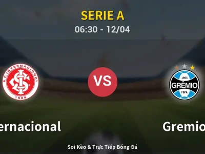 Kết Quả: Internacional 0-0 Gremio – Highlight & Bàn Thắng | Serie A