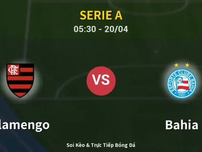Kết Quả: Flamengo 2-0 Bahia – Highlight & Bàn Thắng | Serie A