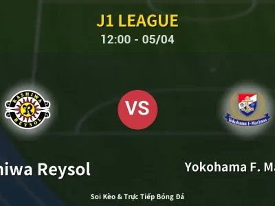 🔴 Trực Tiếp: Kashiwa Reysol 2-0 Yokohama F. Marinos – Link Xem J1 League (Full HD)