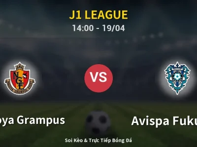 Kết Quả: Nagoya Grampus 2-2 Avispa Fukuoka – Highlight & Bàn Thắng | J1 League