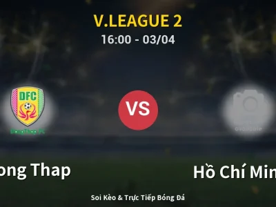 Kết Quả: Dong Thap 3-1 Hồ Chí Minh II – Highlight & Bàn Thắng | V.League 2