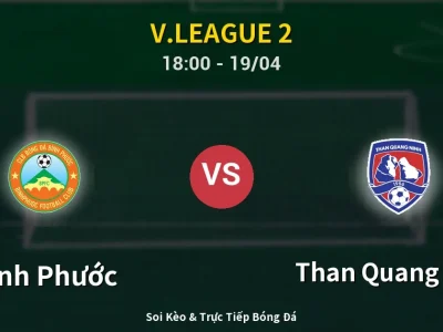 Soi Kèo Bình Phước vs Than Quang Ninh – 18:00 19/04 | Nhận Định, Dự Đoán Tỷ Số