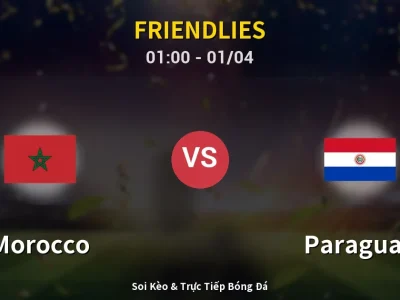 Kết Quả: Morocco 2-1 Paraguay – Highlight & Bàn Thắng | Friendlies