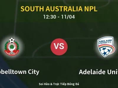 Soi Kèo Campbelltown City vs Adelaide United II – 12:30 11/04 | Nhận Định, Dự Đoán Tỷ Số