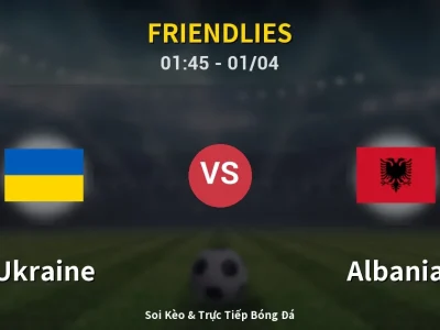 Kết Quả: Ukraine 1-0 Albania – Highlight & Bàn Thắng | Friendlies
