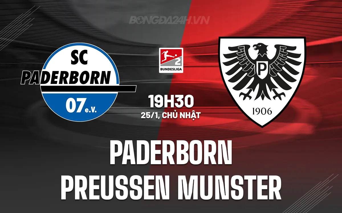 Paderborn vs Preussen Munster Paderborn vs Preussen Munster