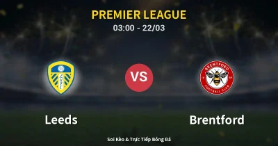 Leeds vs Brentford 22/03