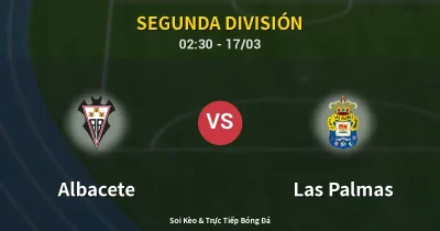 Albacete vs Las Palmas 17/03