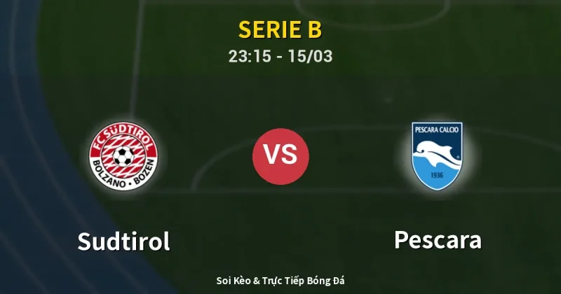 Sudtirol vs Pescara 15/03