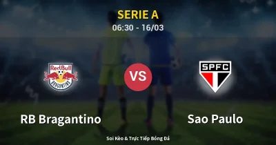 RB Bragantino vs Sao Paulo 16/03