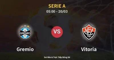 Gremio vs Vitoria 20/03