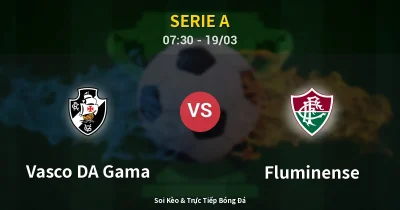 Vasco DA Gama vs Fluminense 19/03