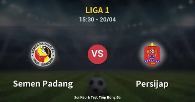 Semen Padang vs Persijap 20/04